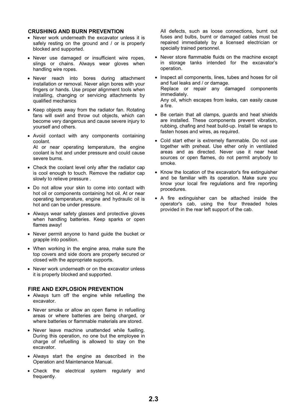 Liebherr E974 B Litronic Excavator Operators manual