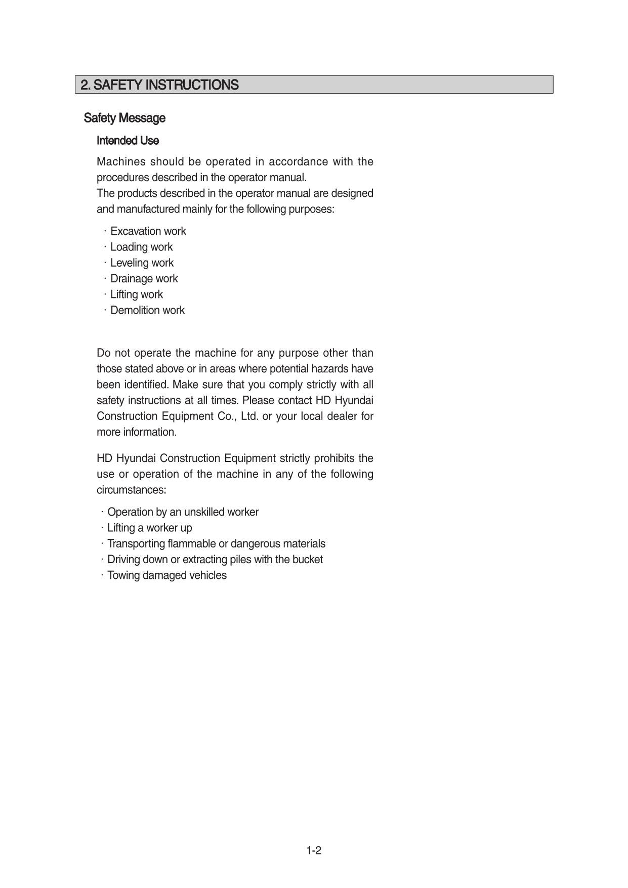 Hyundai HX145LCRT3 CRAWLER EXCAVATOR Operators Maintenance Manual