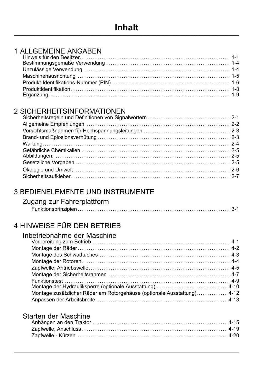 New Holland PROROTOR C760 C820 Drehrechen Betriebsanleitung