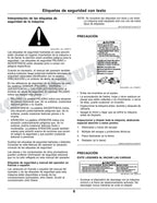 John Deere TX4X2 TX 4x2 cocodrilo Manual del Operador Español SN 120001-