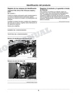 John Deere X730 X734 X738 X739 Tractor Manual del Operador Español SN 070001-