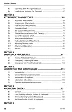 Manual del operador de mantenimiento y operación del manipulador telescópico JLG G5-18A 31211757