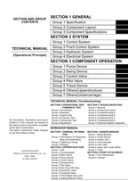 HITACHI EX60-5 EX75UR-3 EX75URLC-3 Operat Principle Excavator Technical Manual