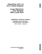 John Deere 6105L PowerTech 10.5 L 12.5 L Engine Fuel System Service Manual