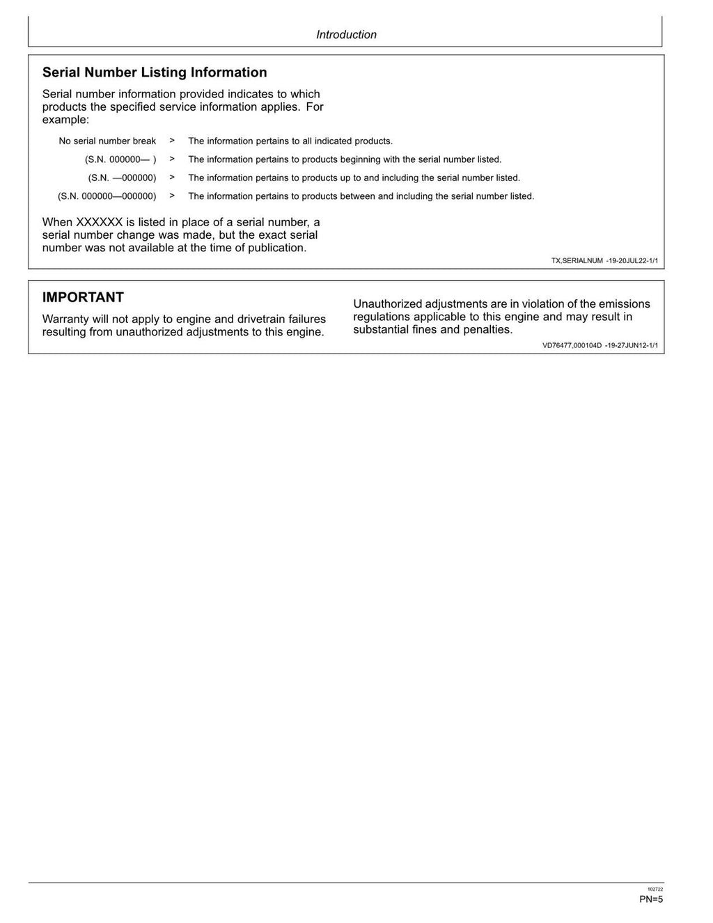 MANUAL DEL OPERADOR DEL CARGADOR JOHN DEERE 944K N.° 1 