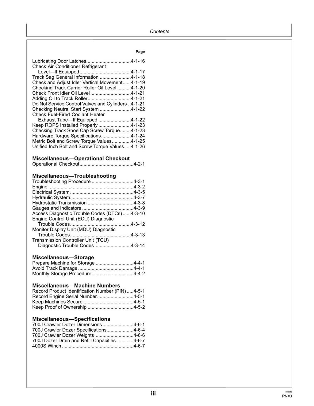 MANUAL DEL OPERADOR DE LA TOPADORA SOBRE ORUGAS JONH DEERE 700J N.° 2 