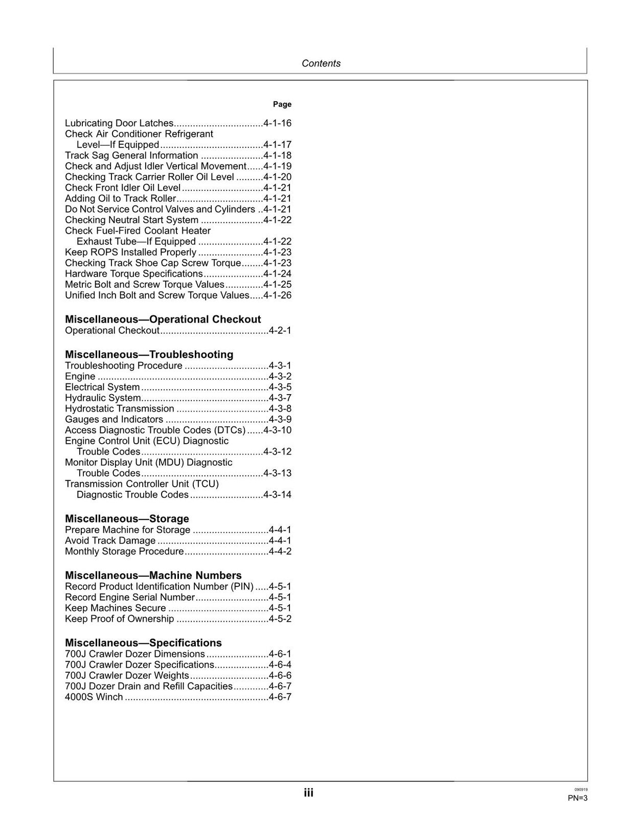 MANUAL DEL OPERADOR DE LA TOPADORA SOBRE ORUGAS JONH DEERE 700J N.° 2 