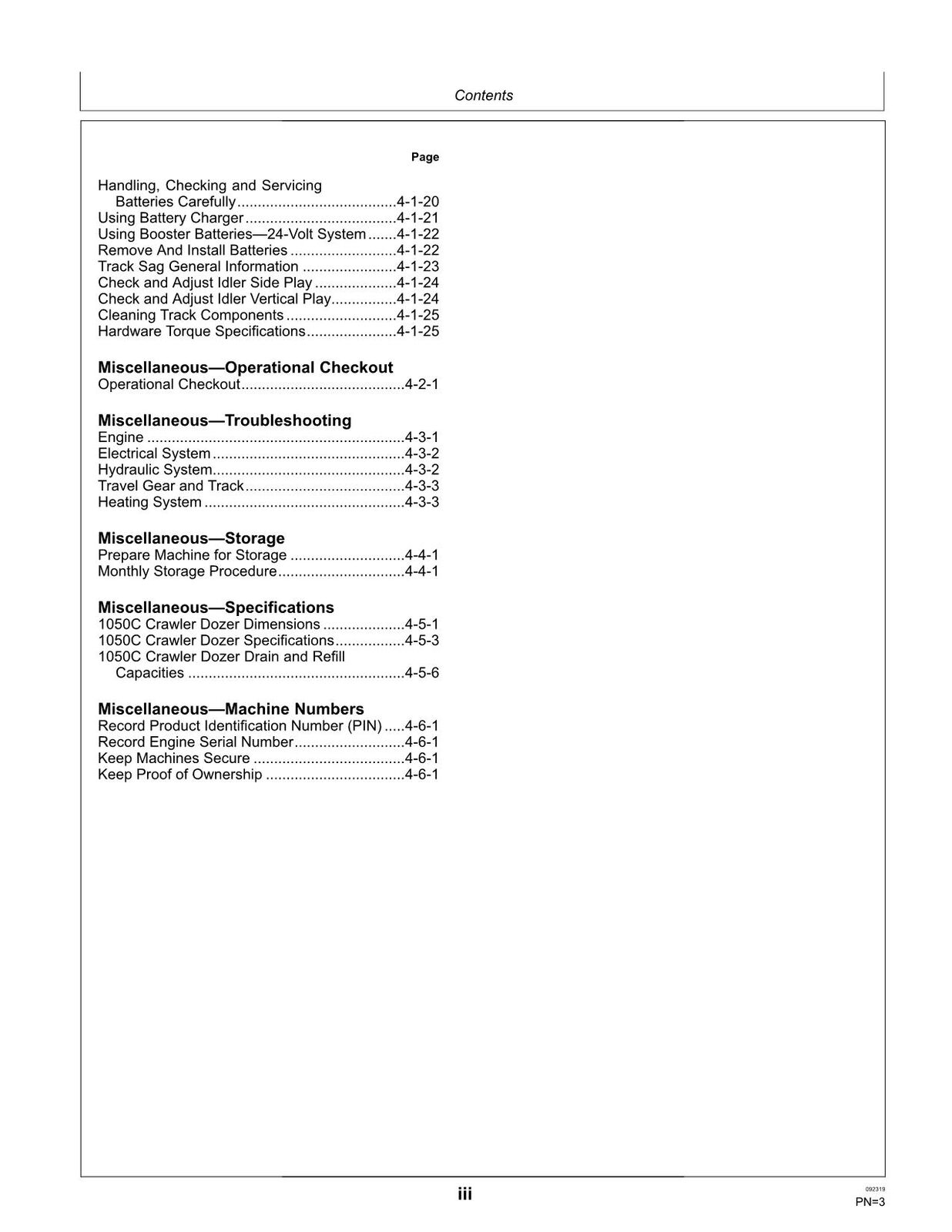 MANUAL DEL OPERADOR DE LA TOPADORA SOBRE ORUGAS JONH DEERE 1050C 