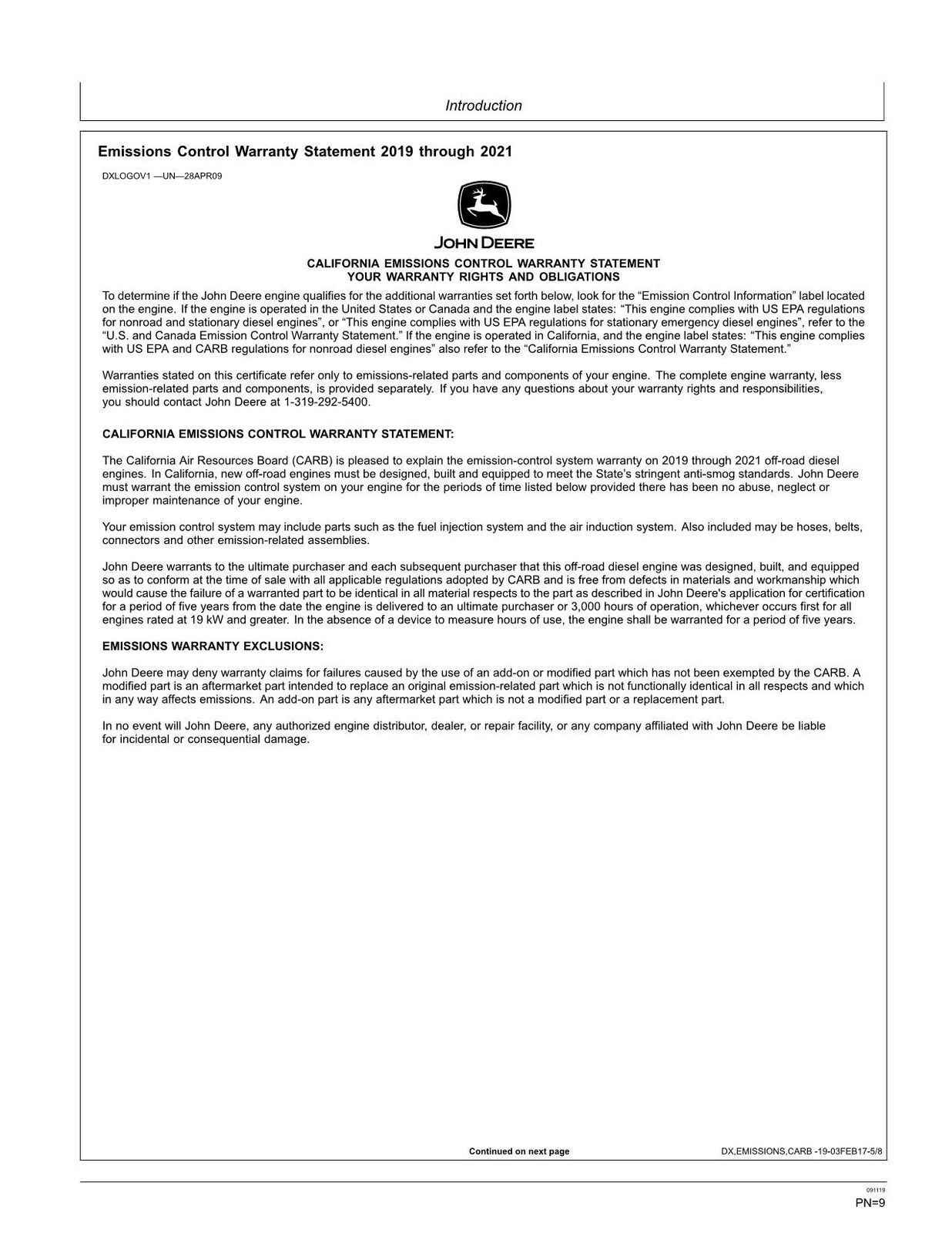 MANUAL DEL OPERADOR DE LA TOPADORA SOBRE ORUGAS JONH DEERE 1050J 