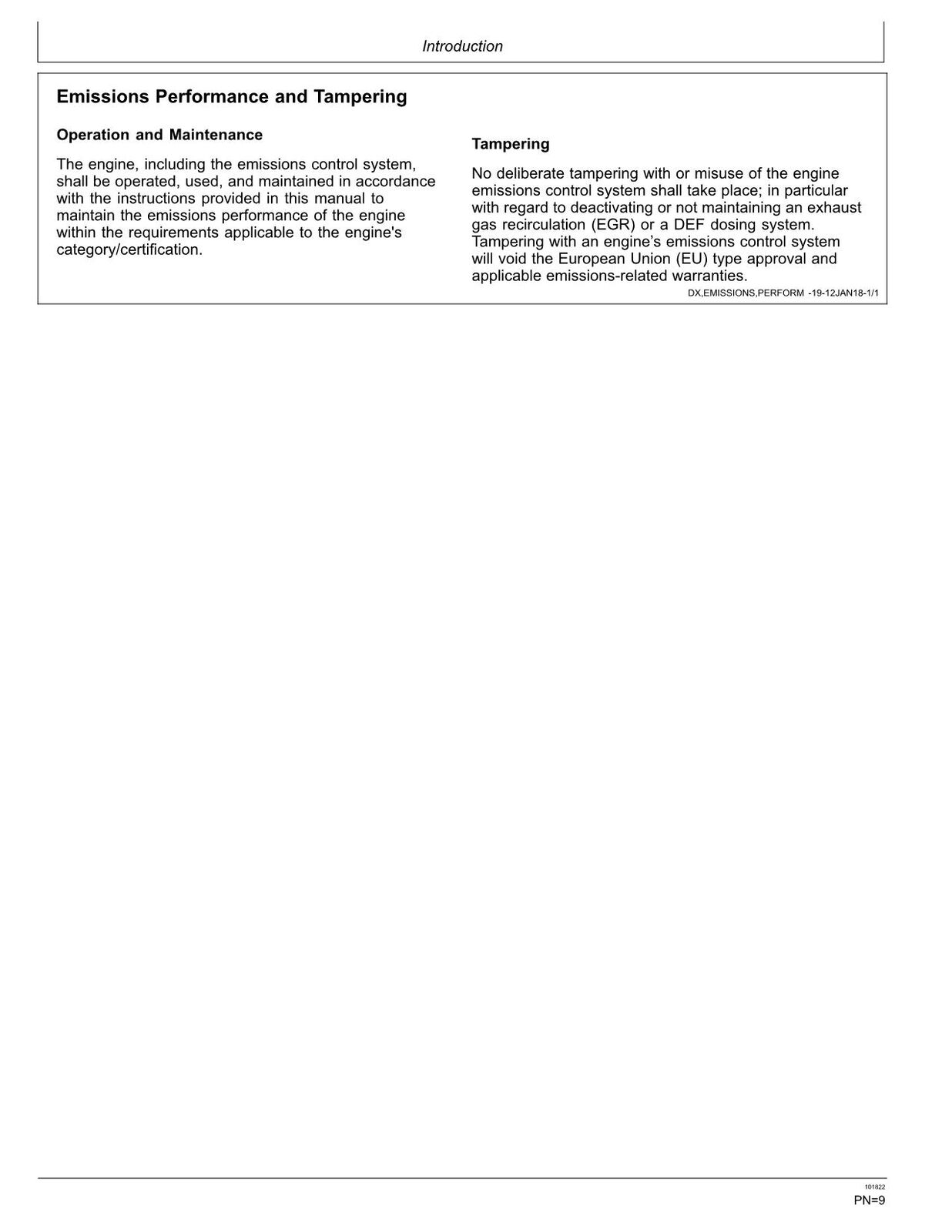 MANUAL DEL OPERADOR DE LA TOPADORA SOBRE ORUGAS JONH DEERE 1050K PL 