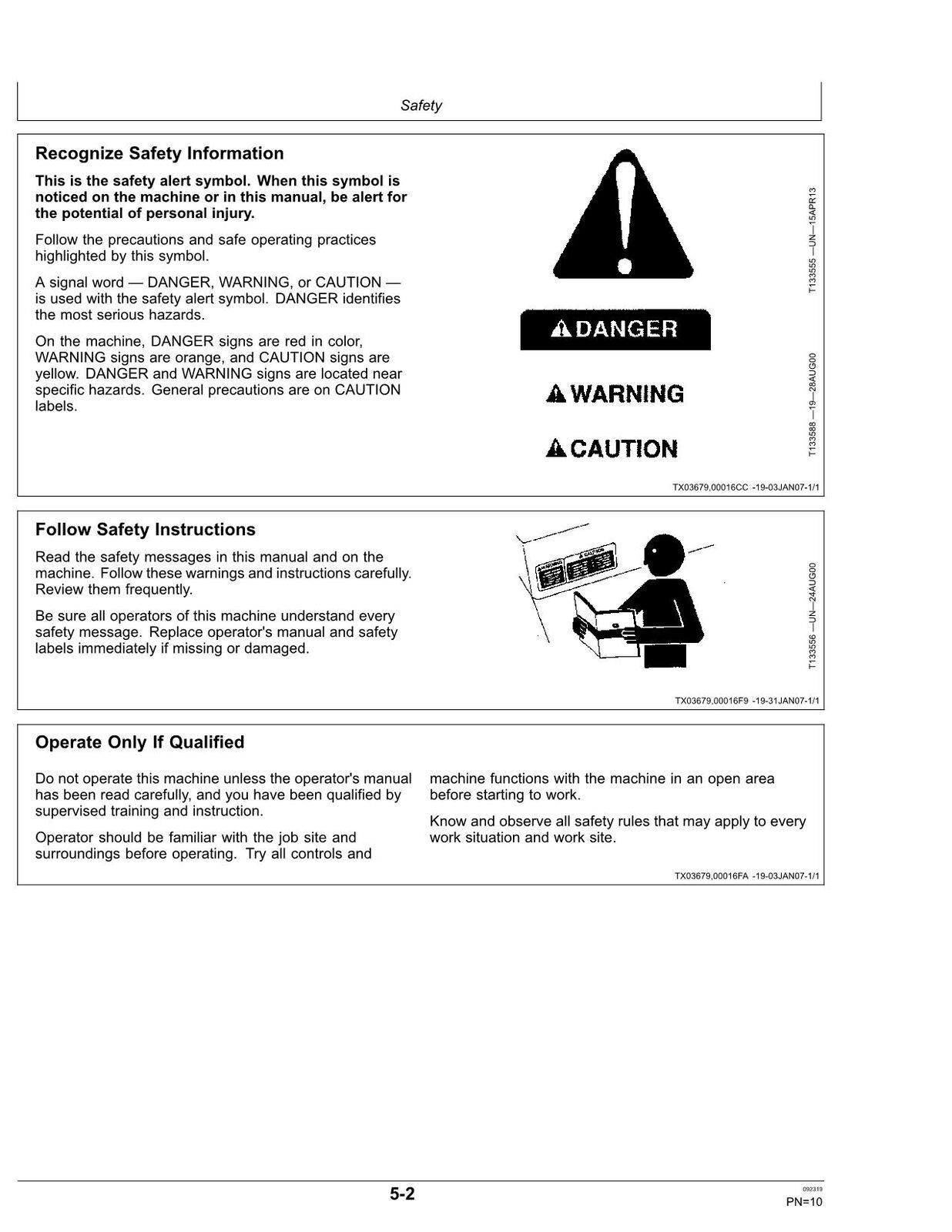MANUAL DEL OPERADOR DE LA CARGADORA SOBRE ORUGAS JONH DEERE 655C 755C 