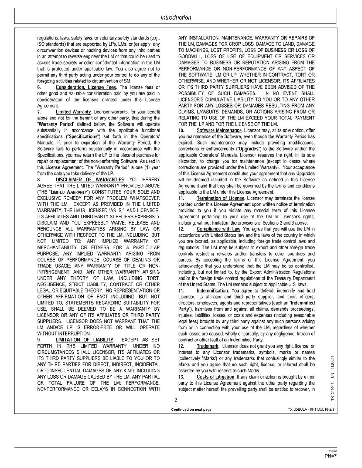 MANUAL DEL OPERADOR DE LA TOPADORA SOBRE ORUGAS JONH DEERE 700L 