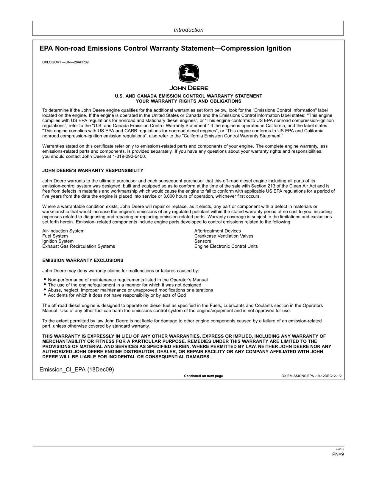 JONH DEERE 850J-II 850J II MANUAL DEL OPERADOR DE LA TOPADORA DE CADENAS N.° 1 
