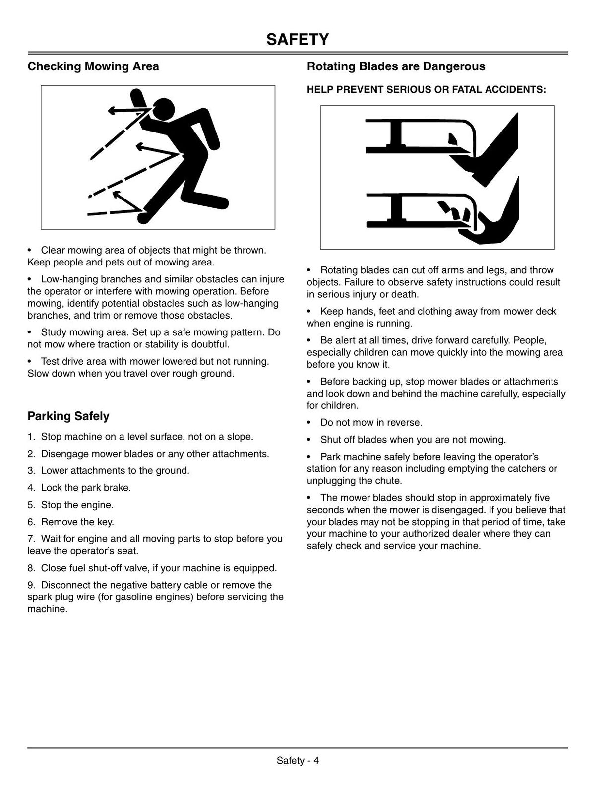 MANUAL DEL OPERADOR DEL TRACTOR JOHN DEERE X495 N.° 2