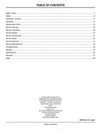 MANUAL DEL OPERADOR DEL TRACTOR JOHN DEERE X300R 040001-150000