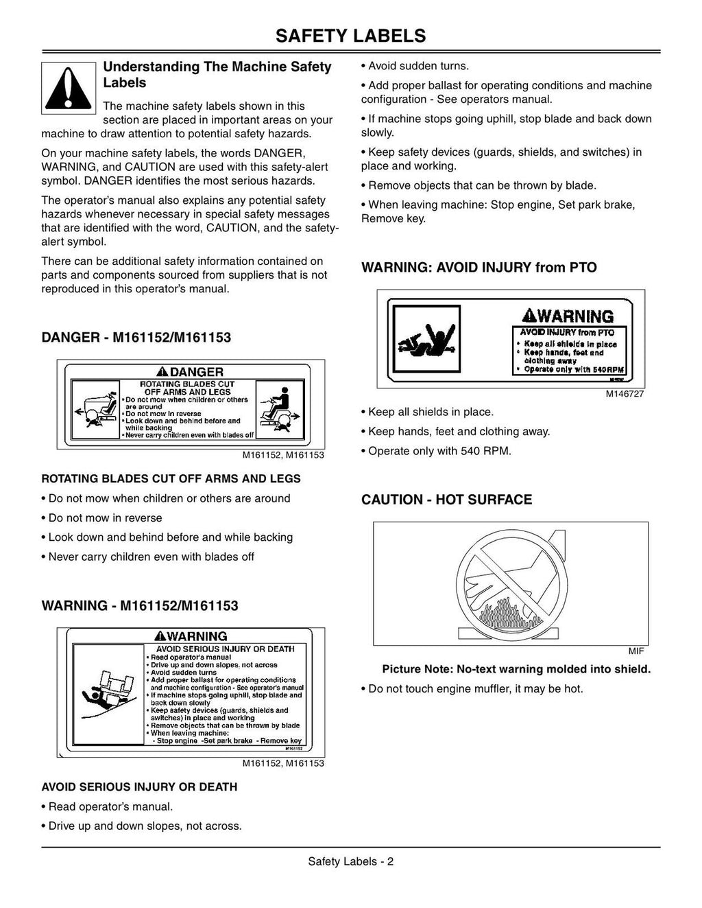 MANUAL DEL OPERADOR DEL TRACTOR JOHN DEERE X700 X720 X724 X728 X729 N.° 4