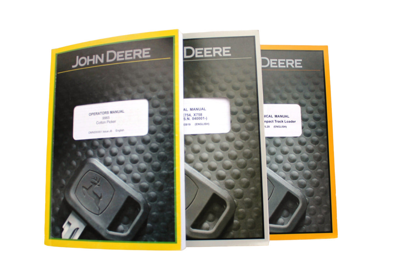 JOHN DEERE 9450 9550 9650 MANUAL DEL OPERADOR DE LA COSECHADORA N.° 1 