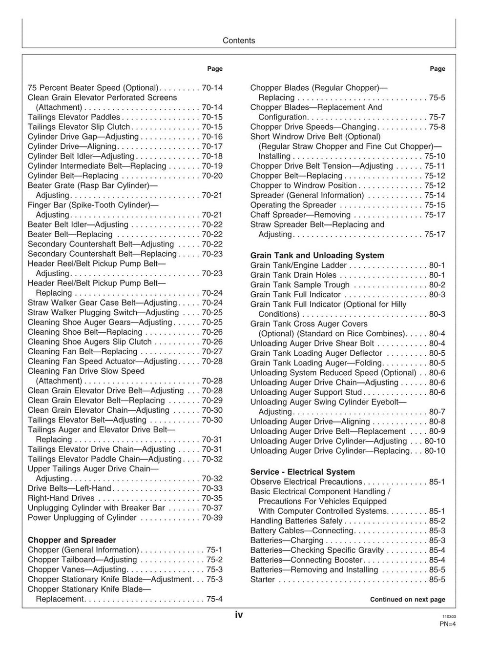 MANUAL DEL OPERADOR DE LA COSECHADORA JOHN DEERE 9560 9660 