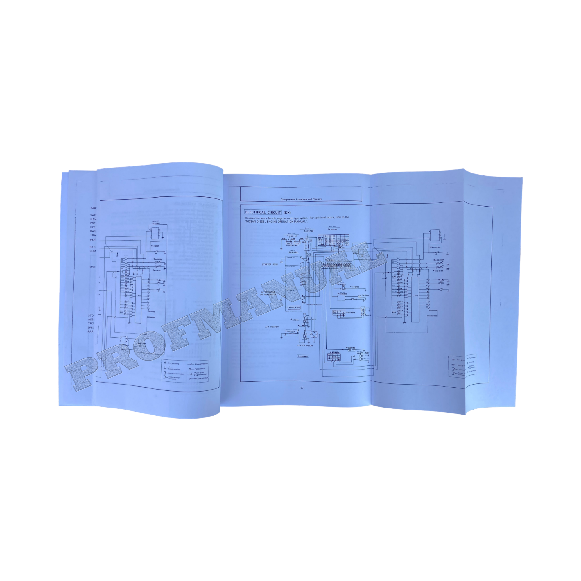 HITACHI EX60 EXCAVATOR OPERATORS MANUAL