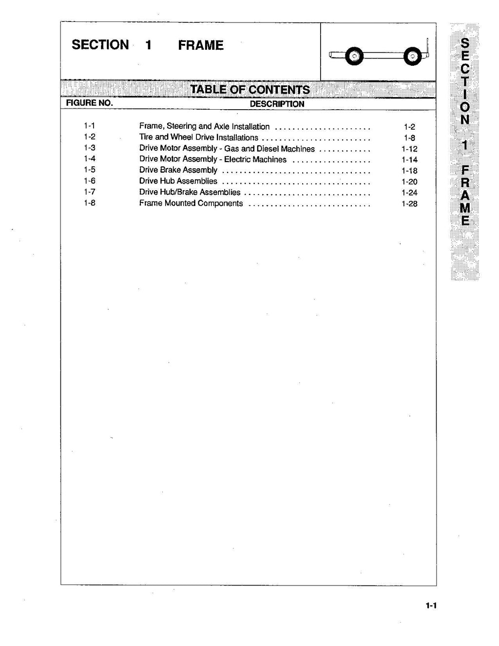 JLG CM25RT CM33RT CM40RT Scissor Lift Parts Catalog Manual