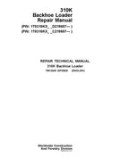 MANUAL DE SERVICIO Y REPARACIÓN DE LA RETROEXCAVADORA JONH DEERE 310K TM12448 D219607- C219607-