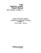 MANUAL TÉCNICO DE REPARACIÓN Y SERVICIO DE LA RETROEXCAVADORA JONH DEERE 710K TM12512