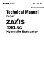 MANUAL DE SERVICIO Y REPARACIÓN DE LA EXCAVADORA HITACHI ZAXIS 130-5G