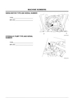 HITACHI ZAXIS ZX 75USA EXCAVATOR OPERATORS MANUAL