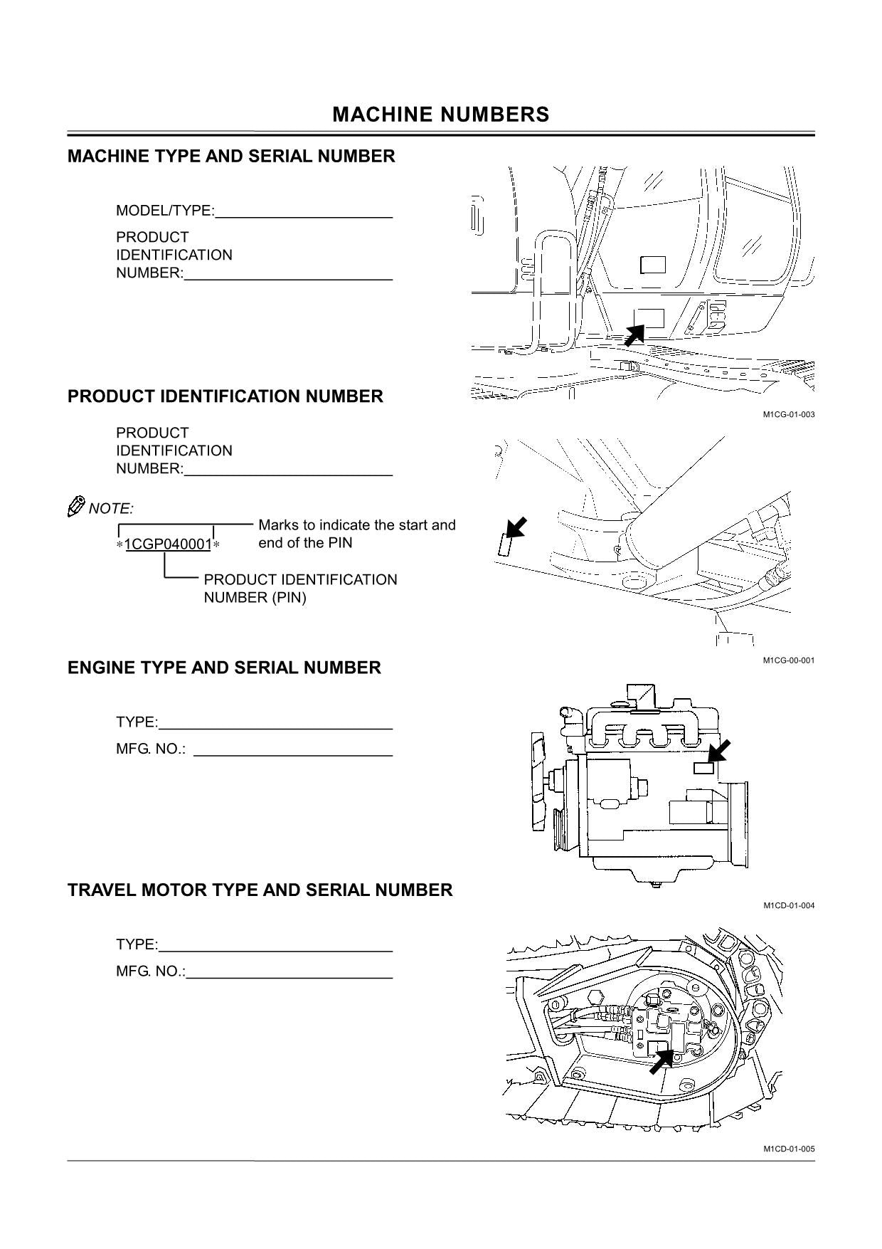 HITACHI ZAXIS ZX 75USA EXCAVATOR OPERATORS MANUAL