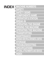HITACHI ZAXIS ZX 75USA EXCAVATOR OPERATORS MANUAL
