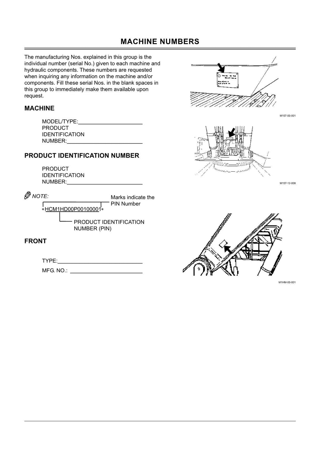 HITACHI ZAXIS ZX 230LC EXCAVATOR OPERATORS MANUAL