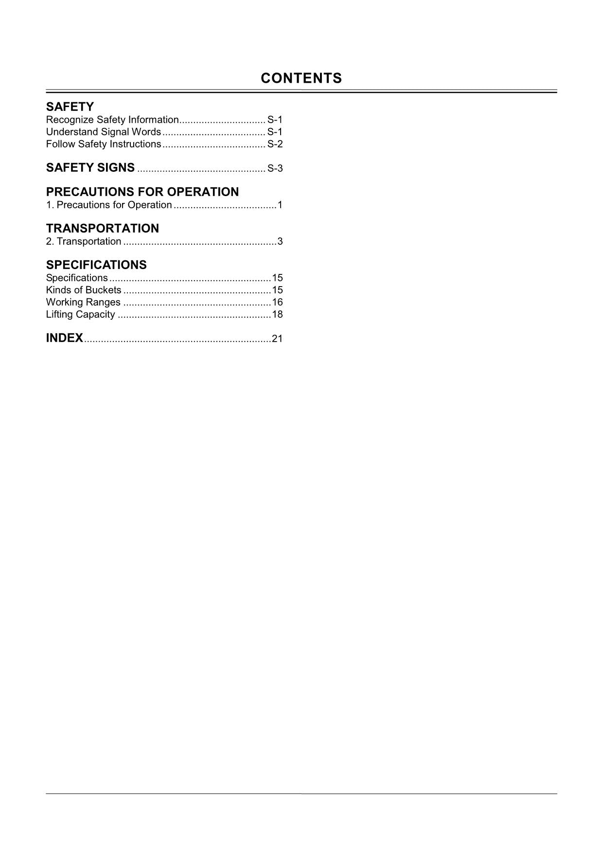 HITACHI ZAXIS ZX 330LC-3 350LC-3 EXCAVATOR OPERATORS MANUAL