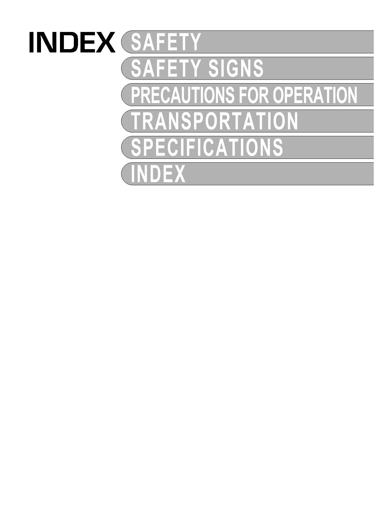 HITACHI ZAXIS ZX 330LC-3 350LC-3 EXCAVATOR OPERATORS MANUAL