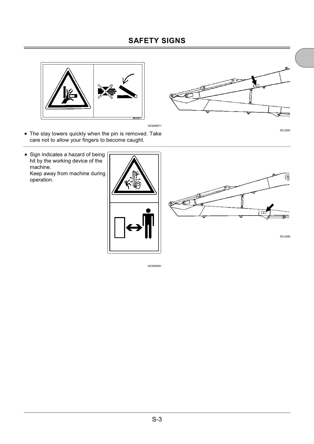 HITACHI ZAXIS ZX 330LC-3 350LC-3 EXCAVATOR OPERATORS MANUAL