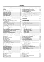 HITACHI ZAXIS ZX 27U-3 30U-3 35U-3 40U-3 50U-3 EXCAVATOR OPERATORS MANUAL