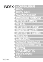 HITACHI ZAXIS ZX 450-3 470H-3 EXCAVATOR OPERATORS MANUAL
