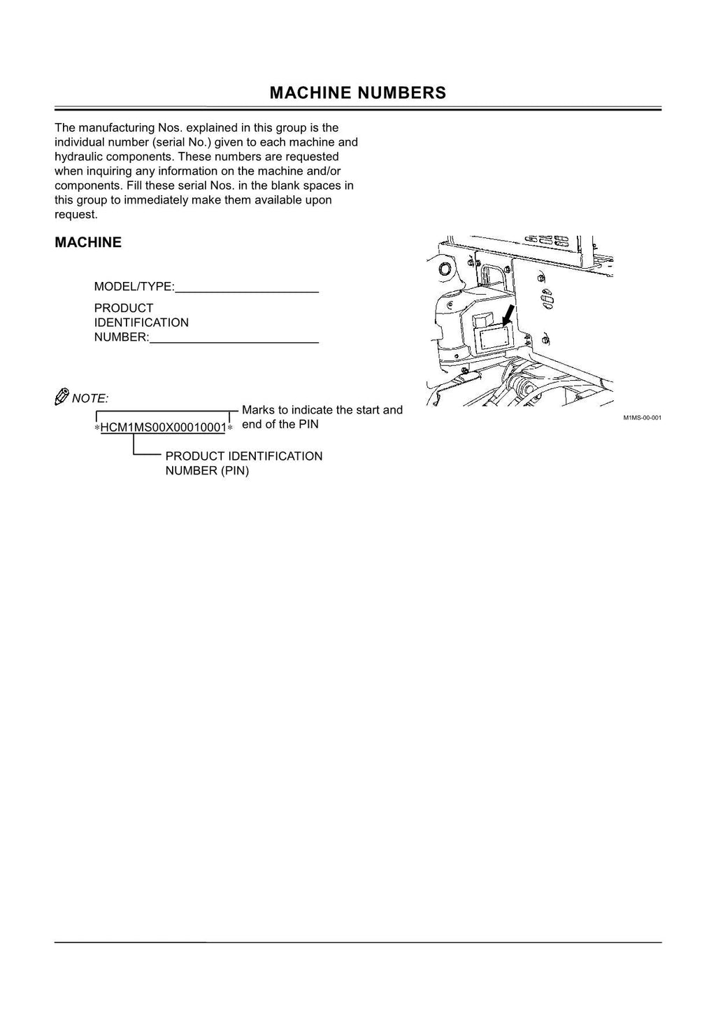 HITACHI ZAXIS ZX 17U-2 EXCAVATOR OPERATORS MANUAL serial 012958-