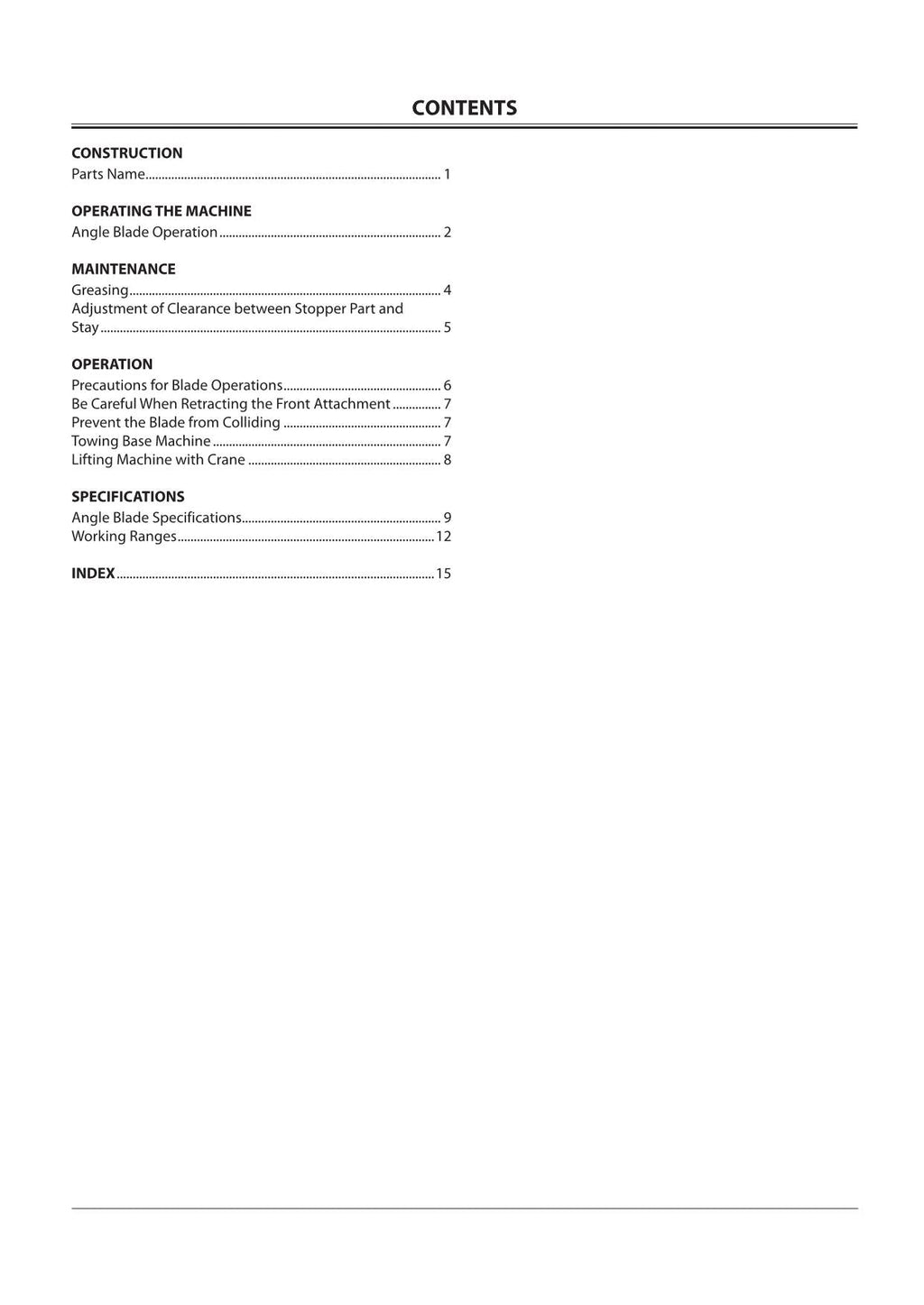 HITACHI ZAXIS ZX 50U-3 60USB-3 EXCAVATOR OPERATORS MANUAL