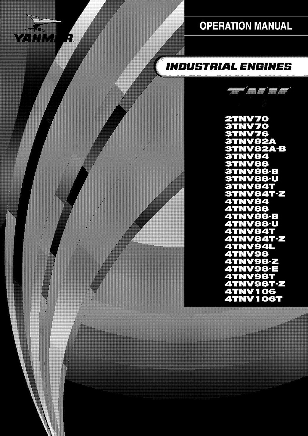 HITACHI TNV EXCAVATOR OPERATORS MANUAL