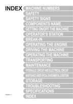 HITACHI ZAXIS ZX 470-5 670-5 870-5 EXCAVATOR OPERATORS MANUAL