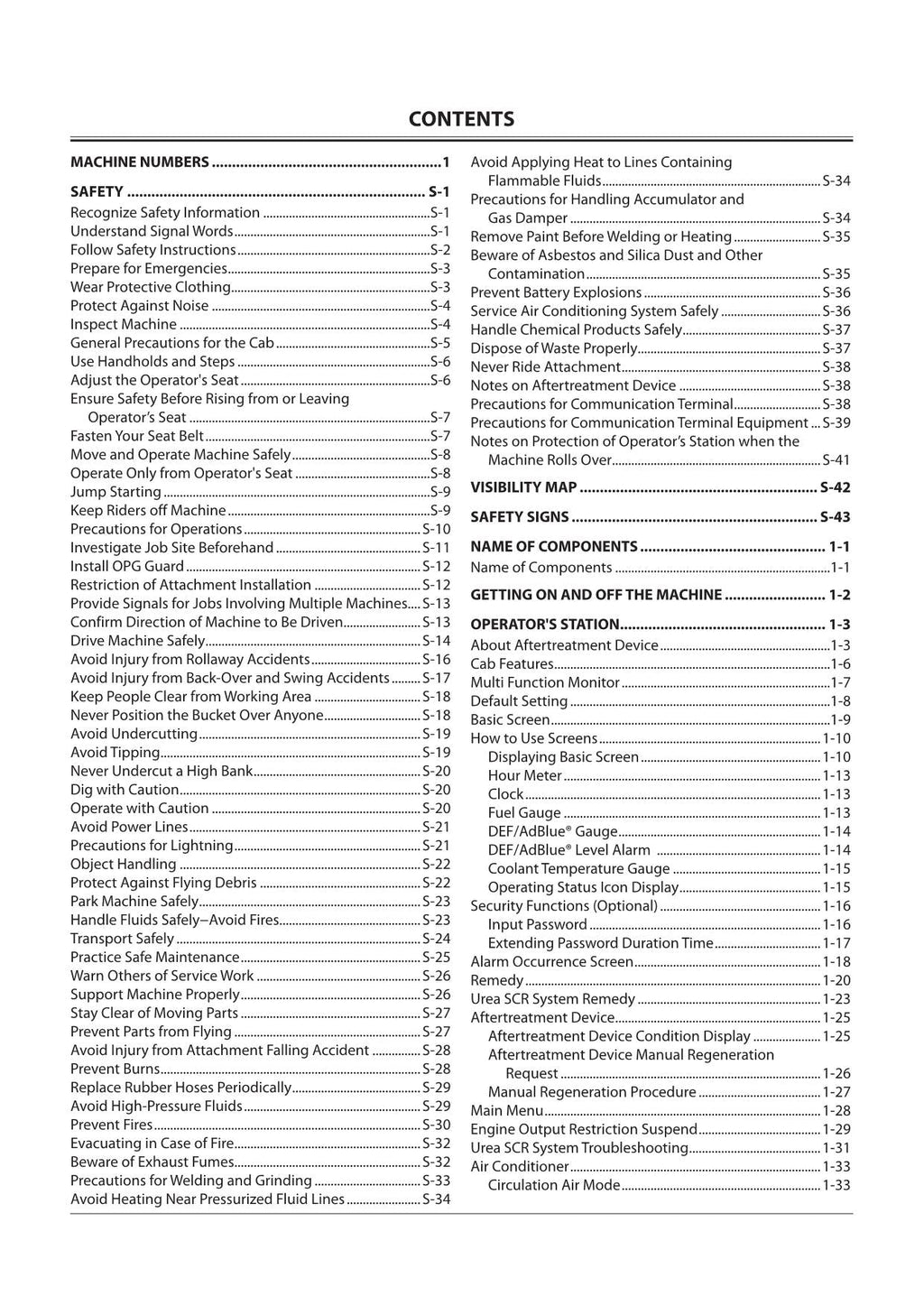 MANUAL DEL OPERADOR DE LA EXCAVADORA HITACHI ZAXIS ZX 345USLC-6N