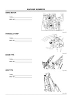 MANUAL DEL OPERADOR DE LA EXCAVADORA HITACHI ZAXIS ZX 500LC 500LCH N.° 1