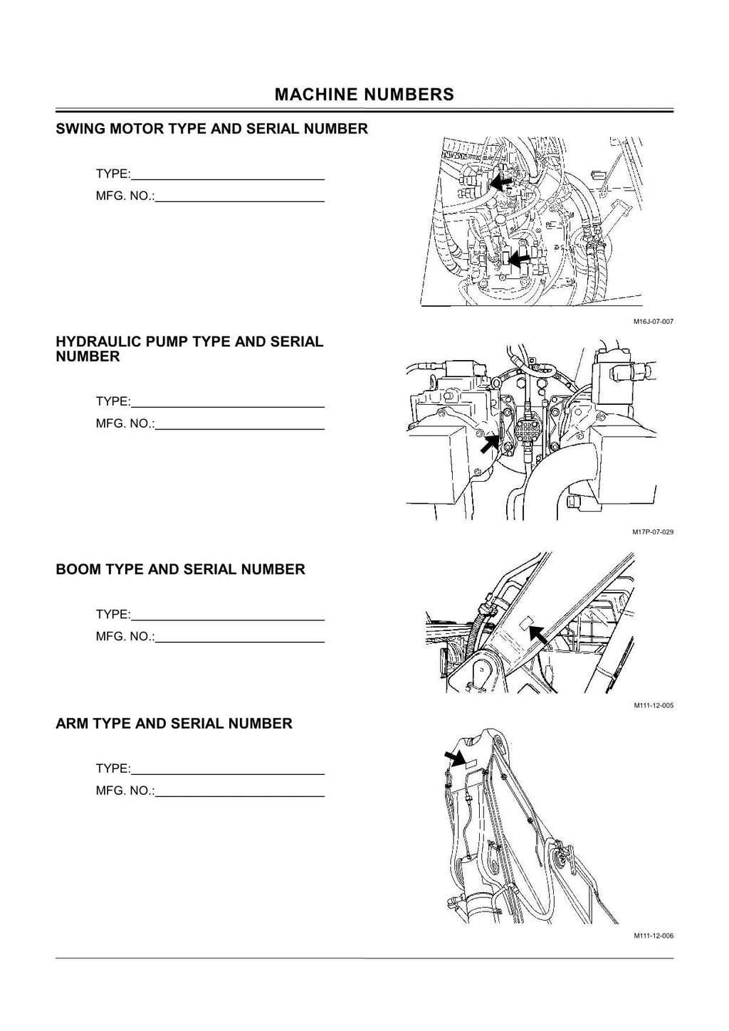 HITACHI ZAXIS ZX 600 650H 600LC 650LCH EXCAVATOR OPERATORS MANUAL #1