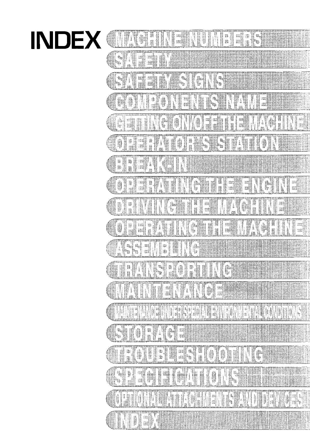 HITACHI ZAXIS ZX 800 850H EXCAVATOR OPERATORS MANUAL 006001-