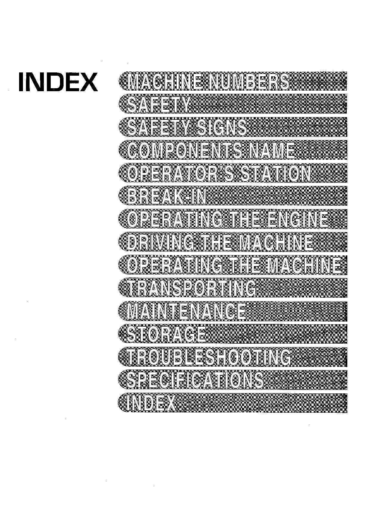 HITACHI EX33U EXCAVATOR OPERATORS MANUAL