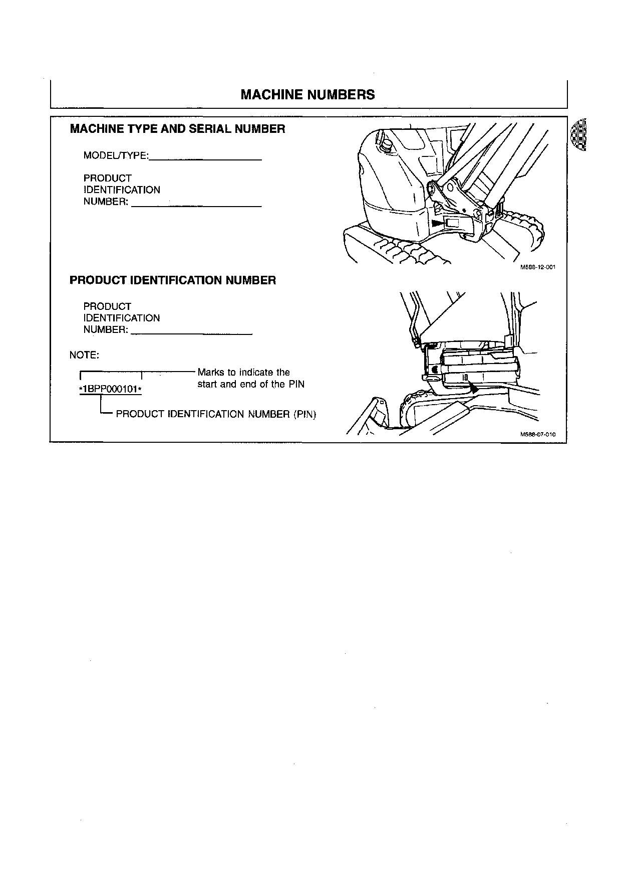 HITACHI EX33U EXCAVATOR OPERATORS MANUAL