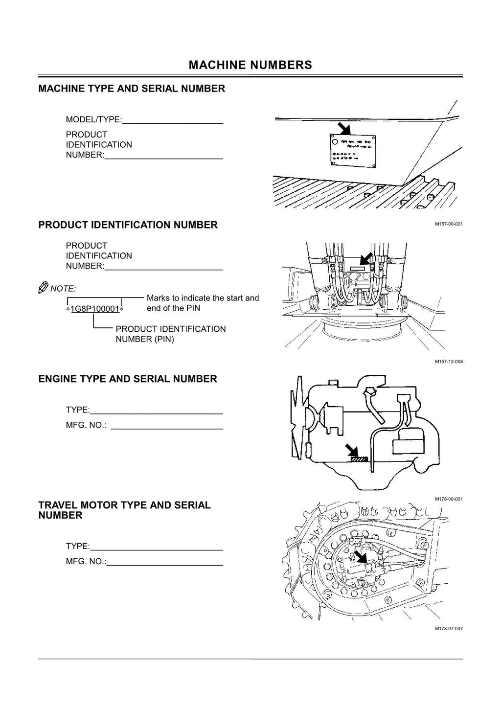 HITACHI ZAXIS ZX 210K 210LCK EXCAVATOR OPERATORS MANUAL