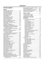 HITACHI ZAXIS ZX 350K 350LCK EXCAVATOR OPERATORS MANUAL