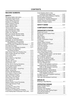 HITACHI ZAXIS ZX 30U-2 35U-2 40U-2 50U-2 EXCAVATOR OPERATORS MANUAL
