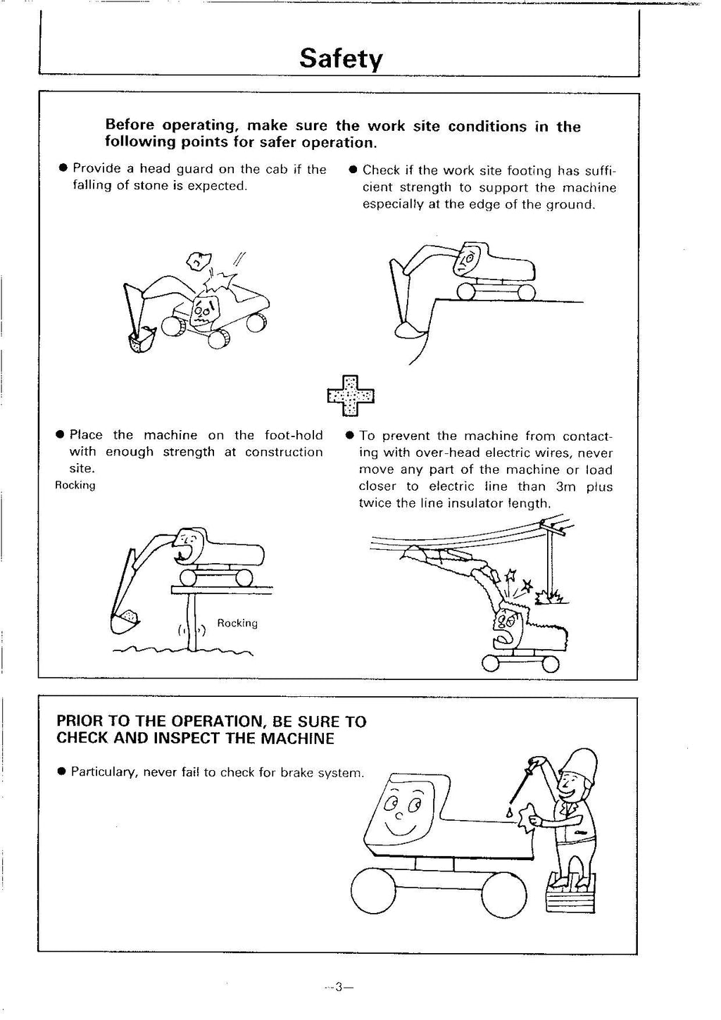 HITACHI EX60WD EXCAVATOR OPERATORS MANUAL